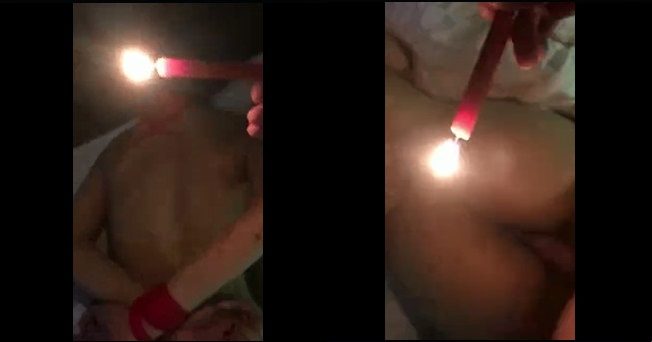 Saat saya suka bermain sadisme yang intens dengan lilin